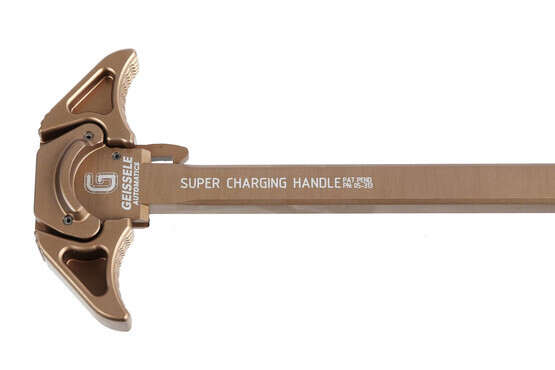 Geissele Automatics Super Charging Handle features a gas redirect system
